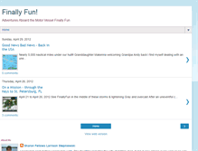 Tablet Screenshot of finallyfunadventures.blogspot.com