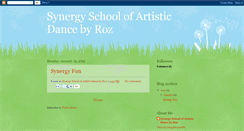 Desktop Screenshot of dancebyroz.blogspot.com