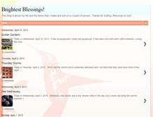 Tablet Screenshot of brightestblessingswiccans.blogspot.com