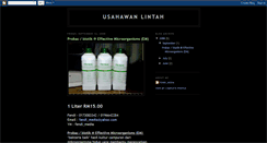 Desktop Screenshot of lintahusahawan.blogspot.com