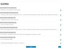 Tablet Screenshot of greenglenda.blogspot.com