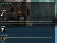 Tablet Screenshot of deathoflm.blogspot.com