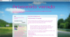 Desktop Screenshot of juliane-artesanatovariado.blogspot.com