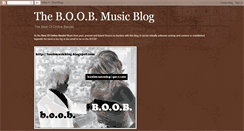 Desktop Screenshot of boobmusicblog.blogspot.com