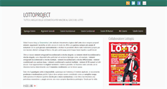 Desktop Screenshot of lottoproject.blogspot.com