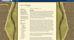 Desktop Screenshot of coltnmaggie.blogspot.com