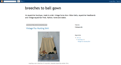 Desktop Screenshot of breechestoballgown.blogspot.com