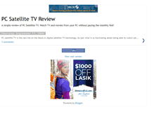 Tablet Screenshot of pc-tv-review.blogspot.com