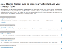 Tablet Screenshot of mealsteals.blogspot.com