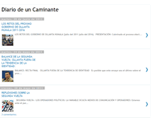 Tablet Screenshot of diariodeuncaminantesinrelojes.blogspot.com