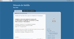 Desktop Screenshot of diocesisdesaltillo.blogspot.com