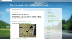 Desktop Screenshot of listeninginnresort.blogspot.com