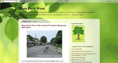 Desktop Screenshot of plumparkwest.blogspot.com