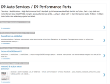 Tablet Screenshot of d9autosports.blogspot.com