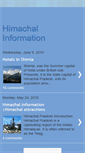 Mobile Screenshot of himachalinformation.blogspot.com