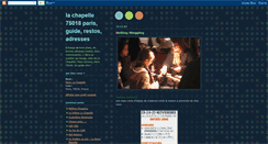 Desktop Screenshot of 75018paris.blogspot.com