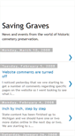 Mobile Screenshot of gravepreservation.blogspot.com