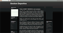 Desktop Screenshot of administraciondeporte.blogspot.com