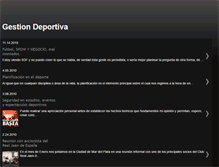 Tablet Screenshot of administraciondeporte.blogspot.com