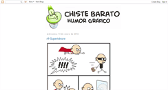 Desktop Screenshot of chistebarato.blogspot.com
