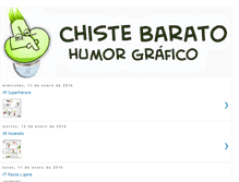 Tablet Screenshot of chistebarato.blogspot.com