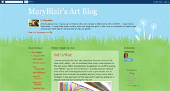 Desktop Screenshot of maryblairsart.blogspot.com