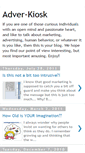 Mobile Screenshot of adver-kiosk.blogspot.com