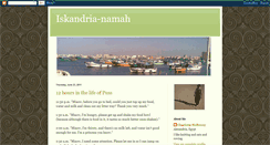 Desktop Screenshot of iskandrianamah.blogspot.com