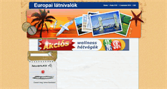 Desktop Screenshot of europailatnivalok.blogspot.com