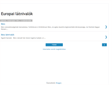 Tablet Screenshot of europailatnivalok.blogspot.com