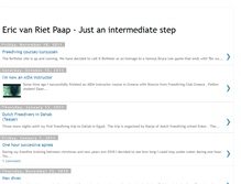 Tablet Screenshot of ericvanrietpaap.blogspot.com