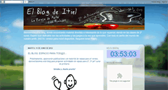 Desktop Screenshot of elblogdeitiel.blogspot.com