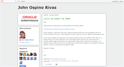 Desktop Screenshot of johnospino.blogspot.com