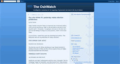 Desktop Screenshot of oshwatch.blogspot.com