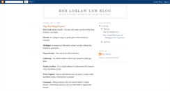 Desktop Screenshot of bobloblaws-blog.blogspot.com