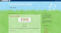 Desktop Screenshot of cuentos2000.blogspot.com