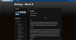 Desktop Screenshot of biologyblocka.blogspot.com
