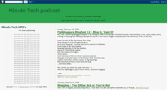 Desktop Screenshot of minutetech.blogspot.com
