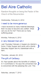 Mobile Screenshot of belairecatholic.blogspot.com