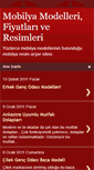 Mobile Screenshot of mobilya-modellerim.blogspot.com