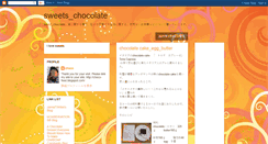 Desktop Screenshot of choco-food.blogspot.com