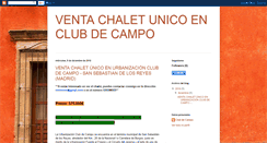 Desktop Screenshot of chaletclubdecampo.blogspot.com