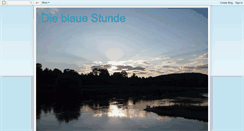 Desktop Screenshot of die-blaue-stunde.blogspot.com