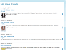 Tablet Screenshot of die-blaue-stunde.blogspot.com