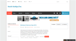 Desktop Screenshot of notakomputer.blogspot.com