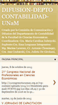 Mobile Screenshot of difusion-deptocontabilidad.blogspot.com