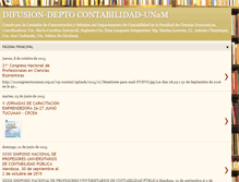 Tablet Screenshot of difusion-deptocontabilidad.blogspot.com