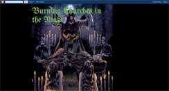 Desktop Screenshot of burningchurchesinthenight.blogspot.com