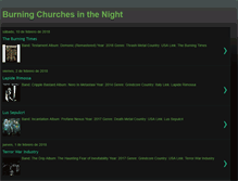 Tablet Screenshot of burningchurchesinthenight.blogspot.com