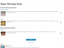 Tablet Screenshot of dapursauqi.blogspot.com